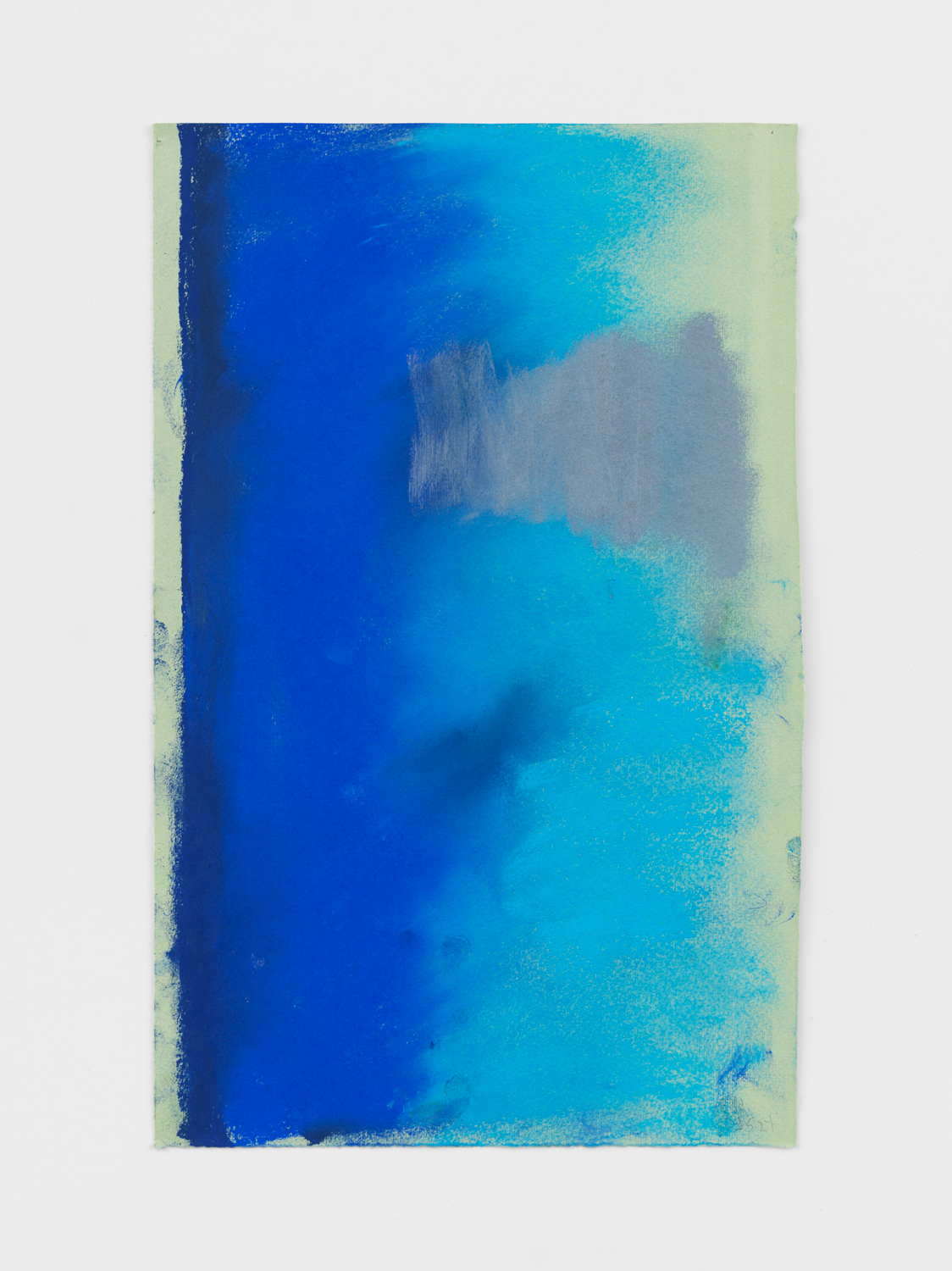 Jane Swavely, Untitled, 2024, Soft pastel on paper, 17 x 10 3/4 in.