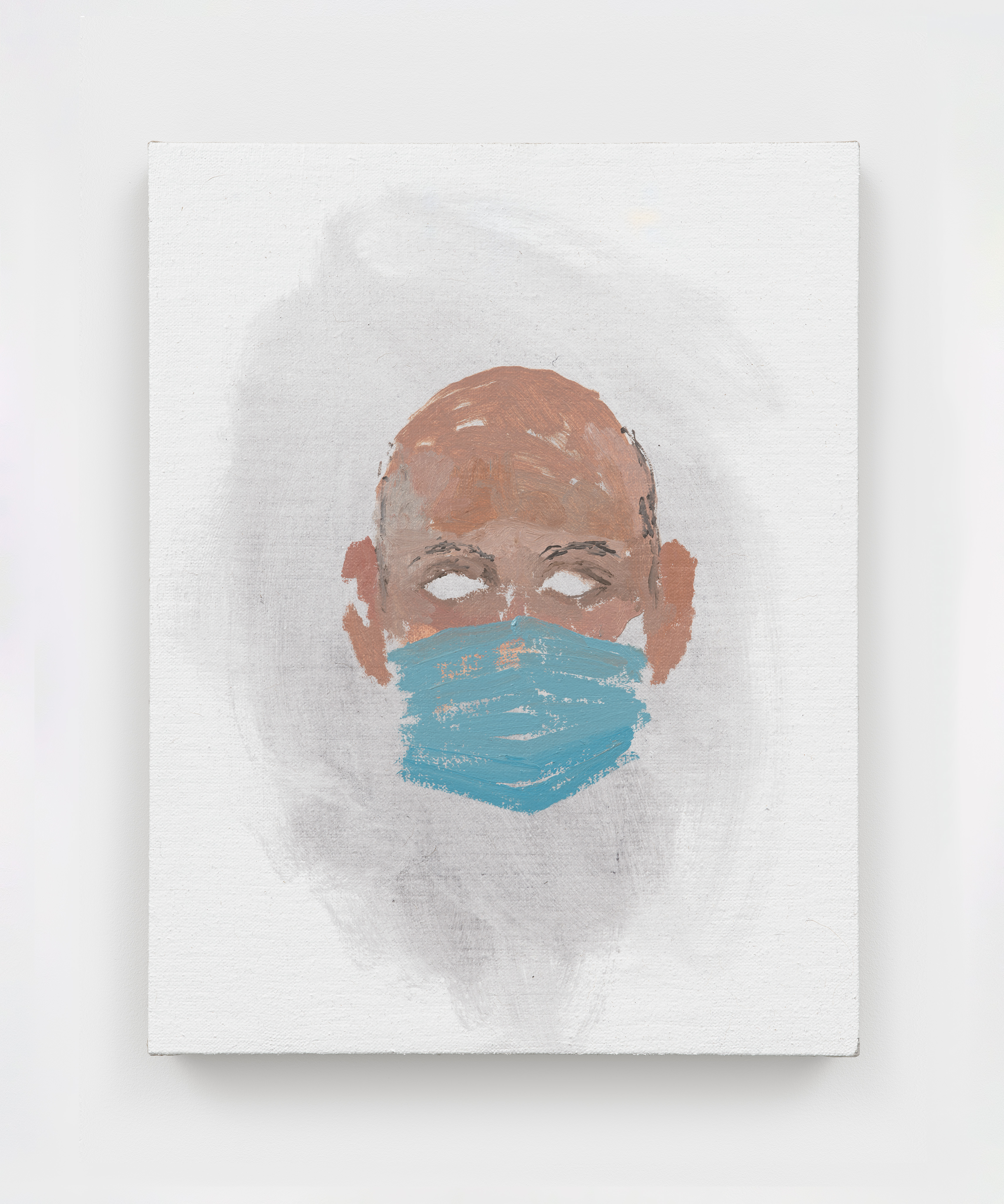 Alex Kwartler, Self Portrait, 2025, Oil on linen, 18 x 14 in.