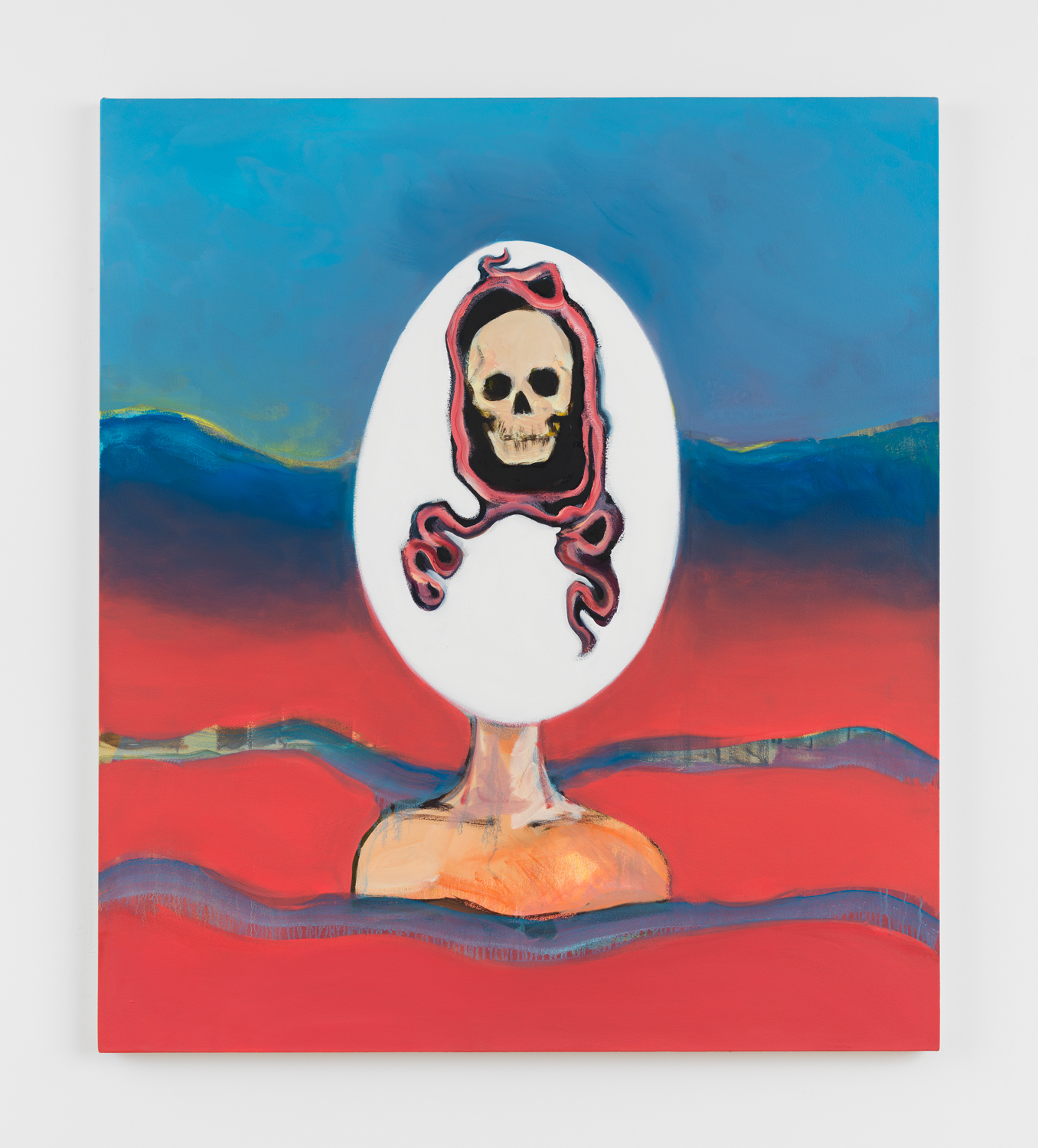 Becky Kolsrud, Eternal Return, 2025, Oil on canvas, 55 x 40 in.