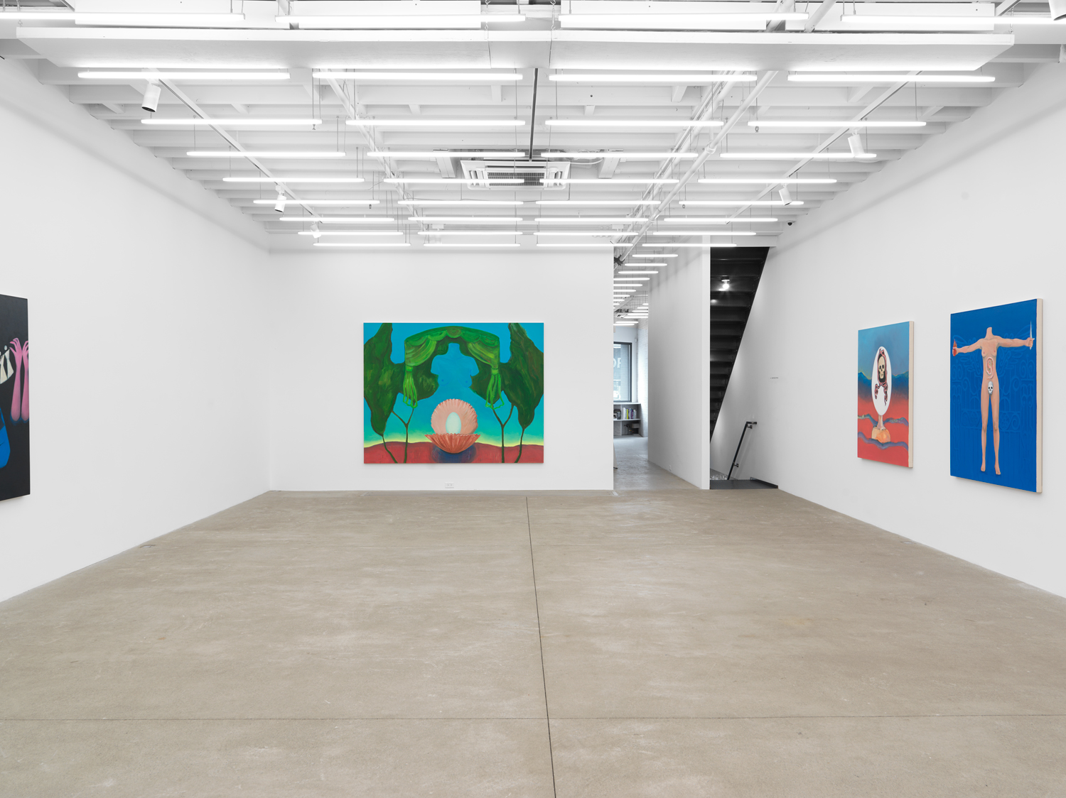 Installation view, Becky Kolsrud: Antechamber, Magenta Plains, New York, NY, 2026