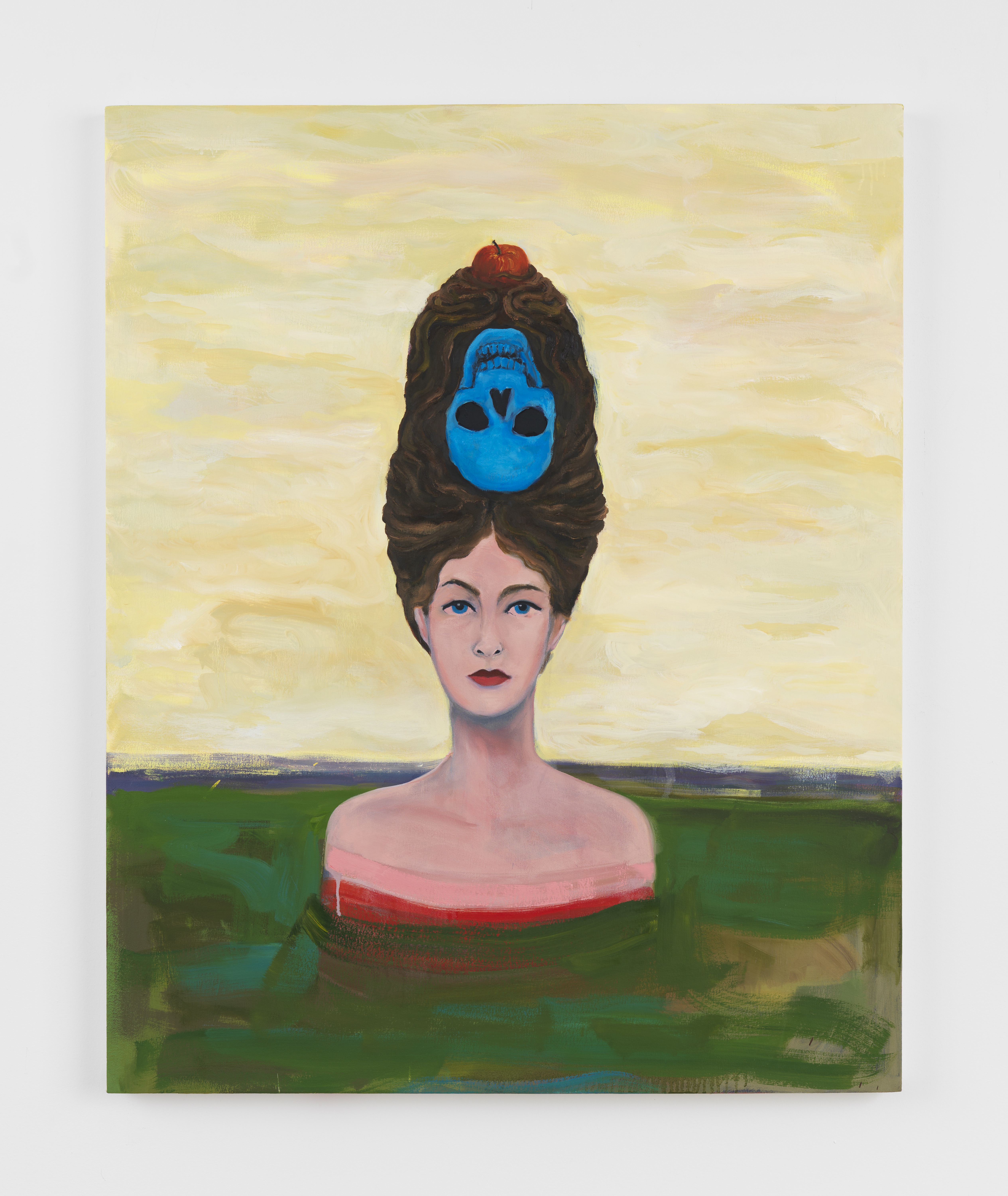 Becky Kolsrud, Marriage, 2025, Oil on canvas, 44 1/2 x 36 in.