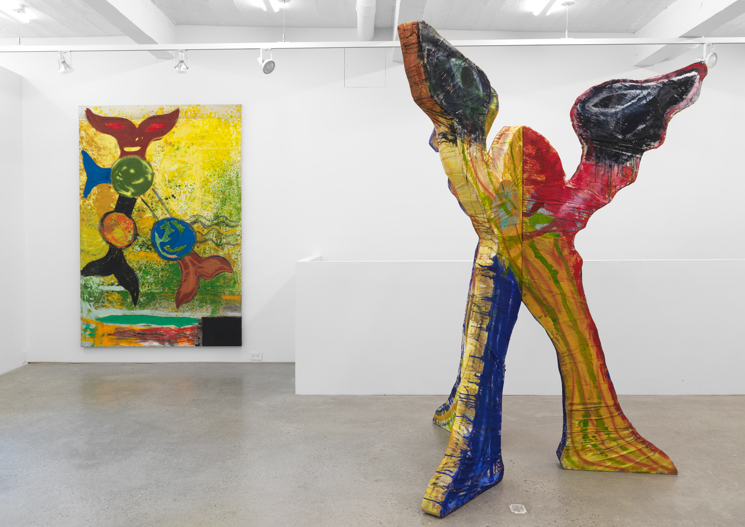 Installation view, Neptune's Machine, Magenta Plains, New York, NY, 2019