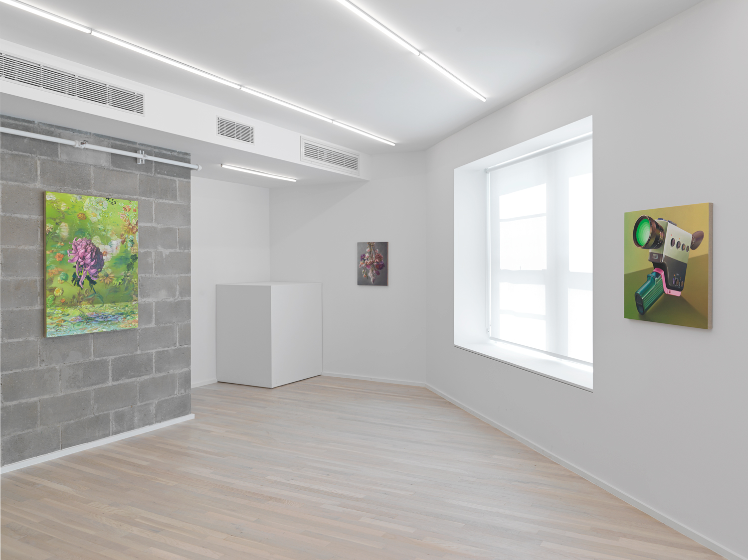 Installation view, Chason Matthams: Glimpse, Magenta Plains, New York, NY 2022.