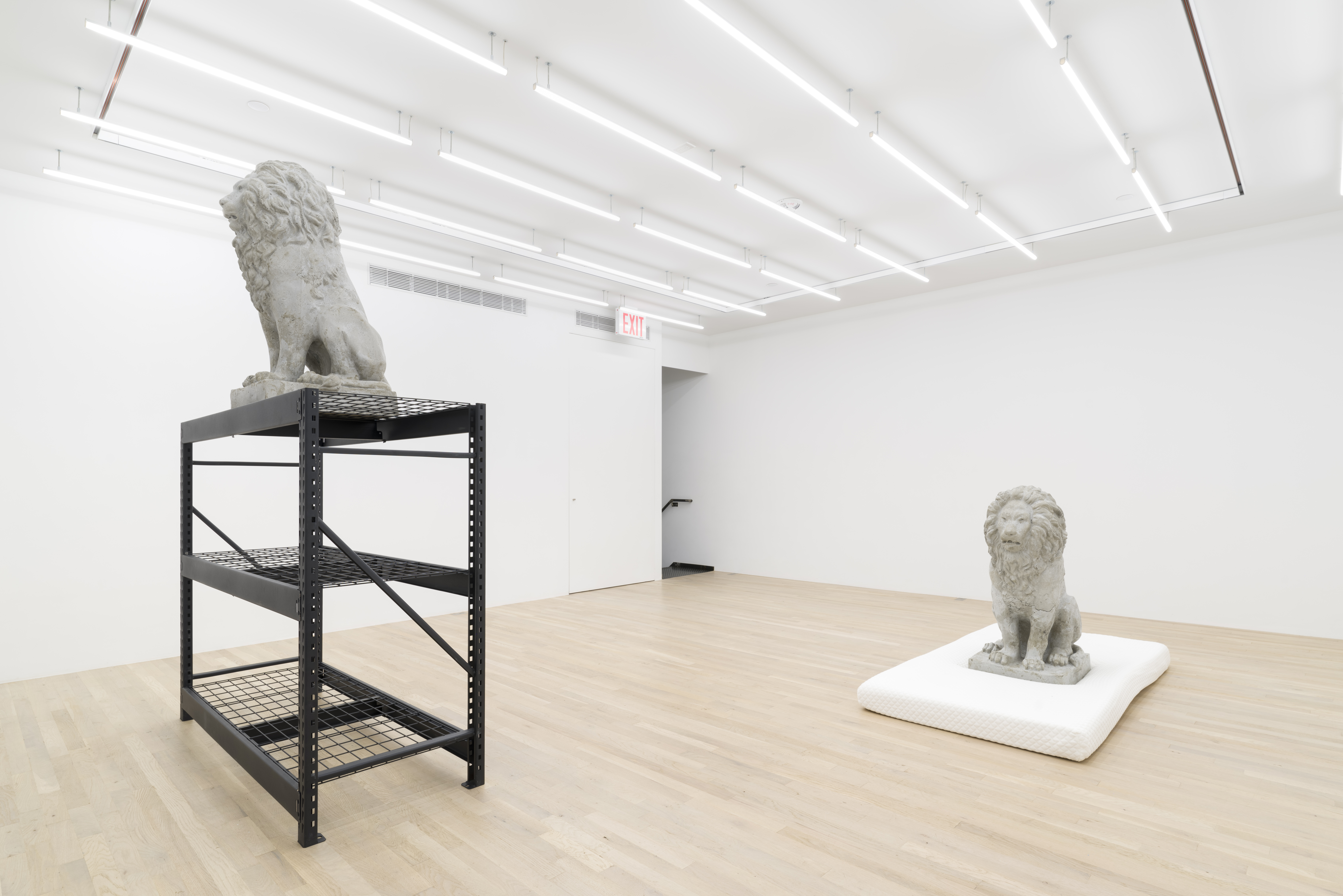 Installation view, Daniel Boccato: ghost of, Magenta Plains, New York, NY 2023.