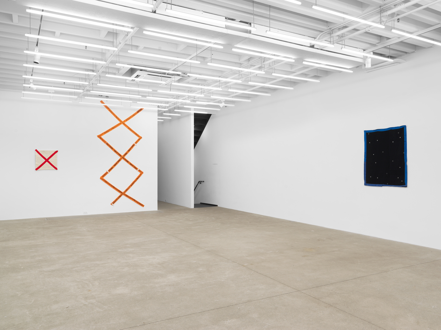Installation view, Hana Miletić: Desire Lines, Magenta Plains, New York, NY