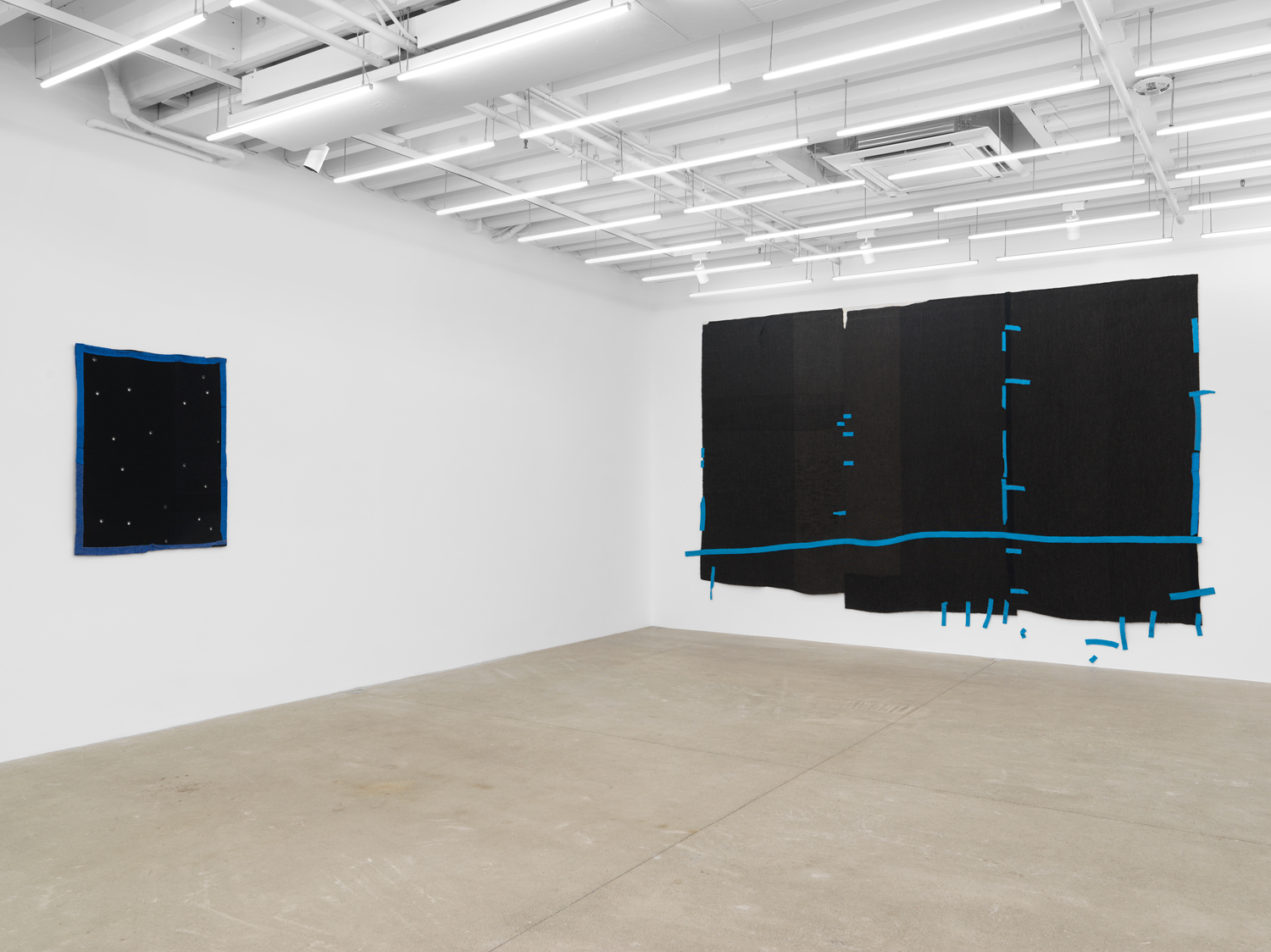 Installation view, Hana Miletić: Desire Lines, Magenta Plains, New York, NY