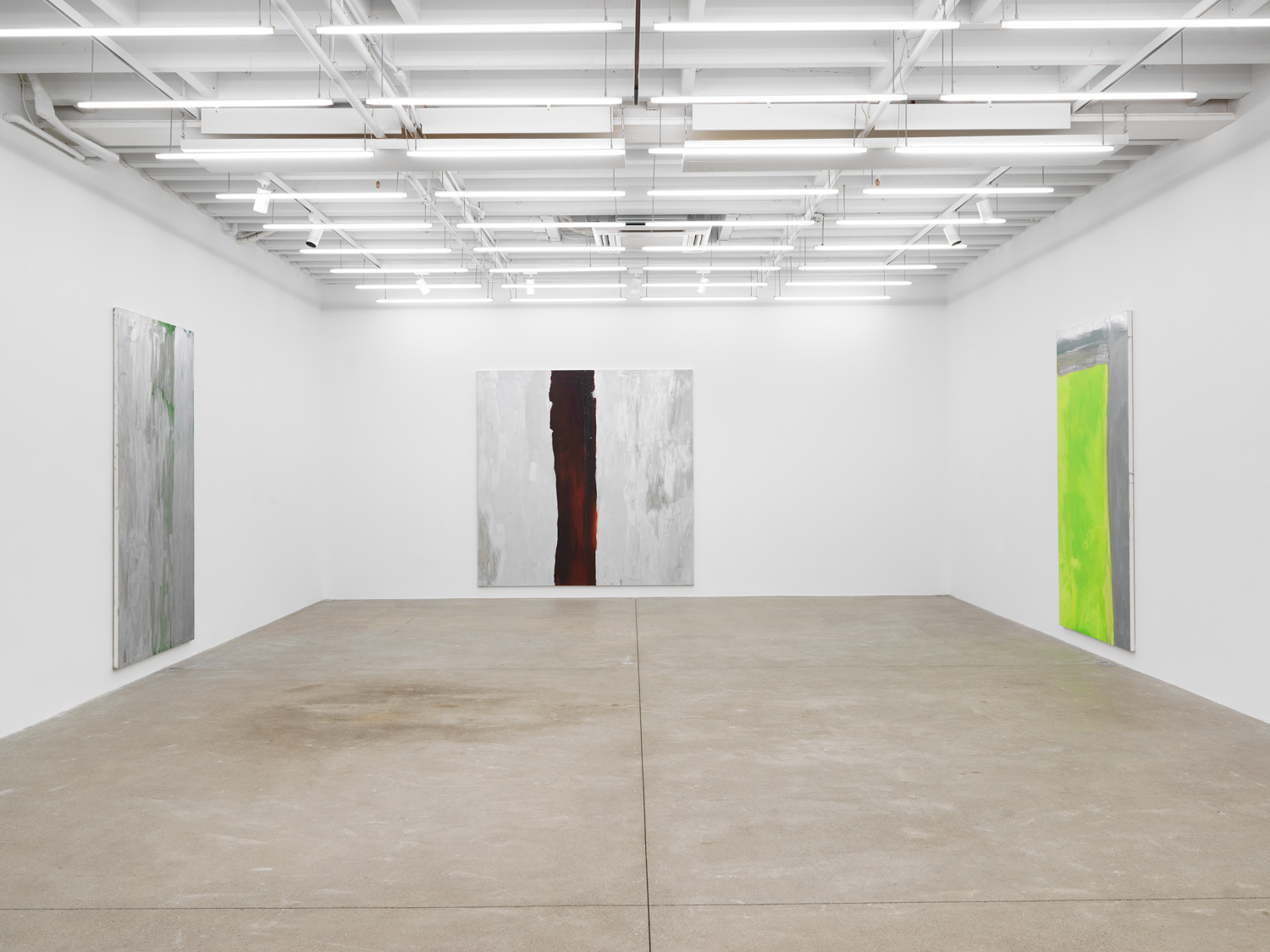 Installation view, Jane Swavely: Paintings, Magenta Plains, New York, NY 2024.