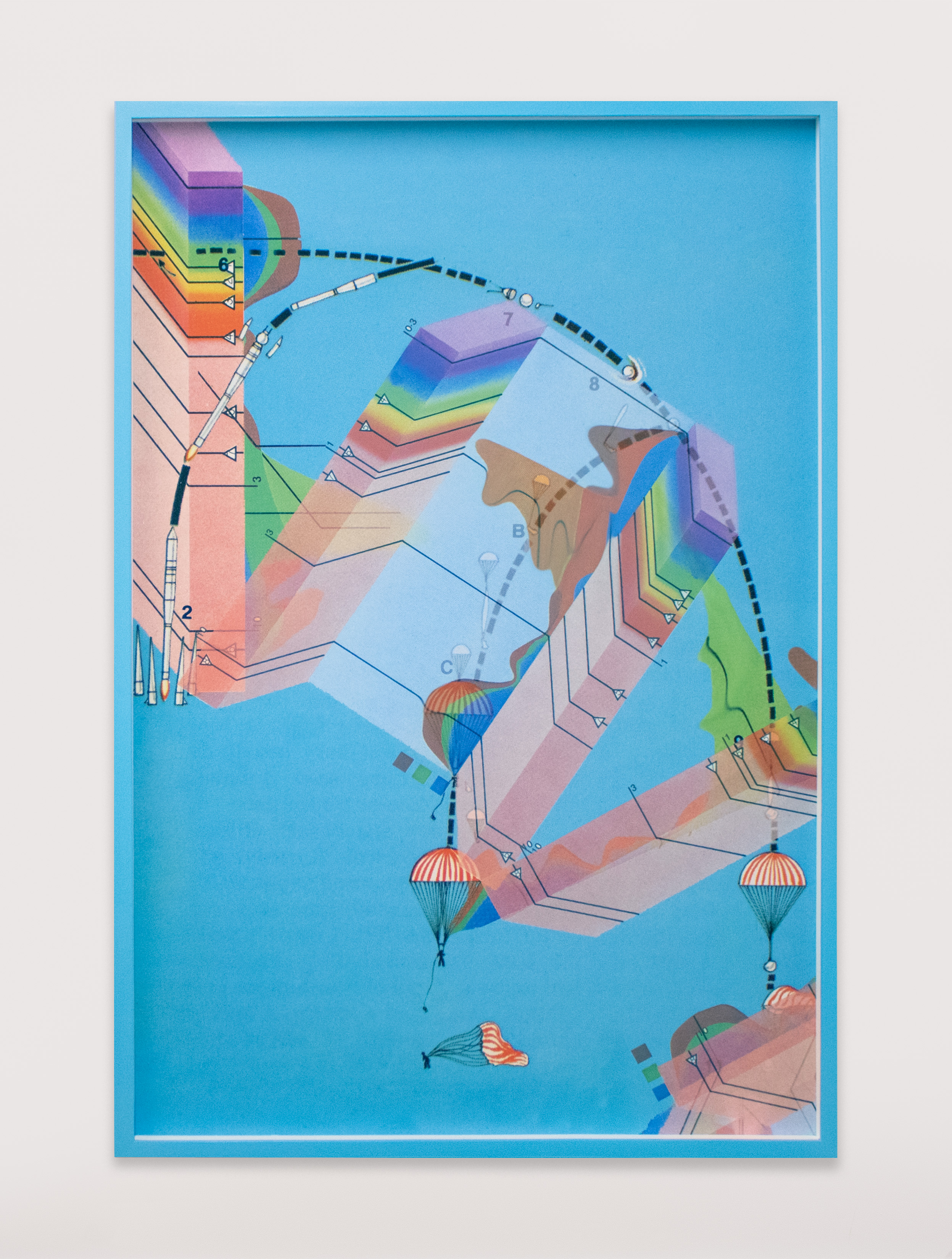 Jibade-Khalil Huffman, Domino Effect, 2023, Archival inkjet print, 25 1/4 x 16 5/8 in.