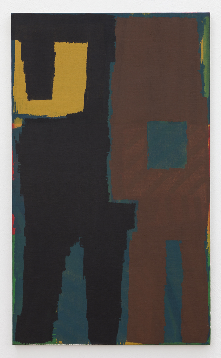 Joshua Abelow, Untitled, 2020, Oil on linen, 40h x 24w in.