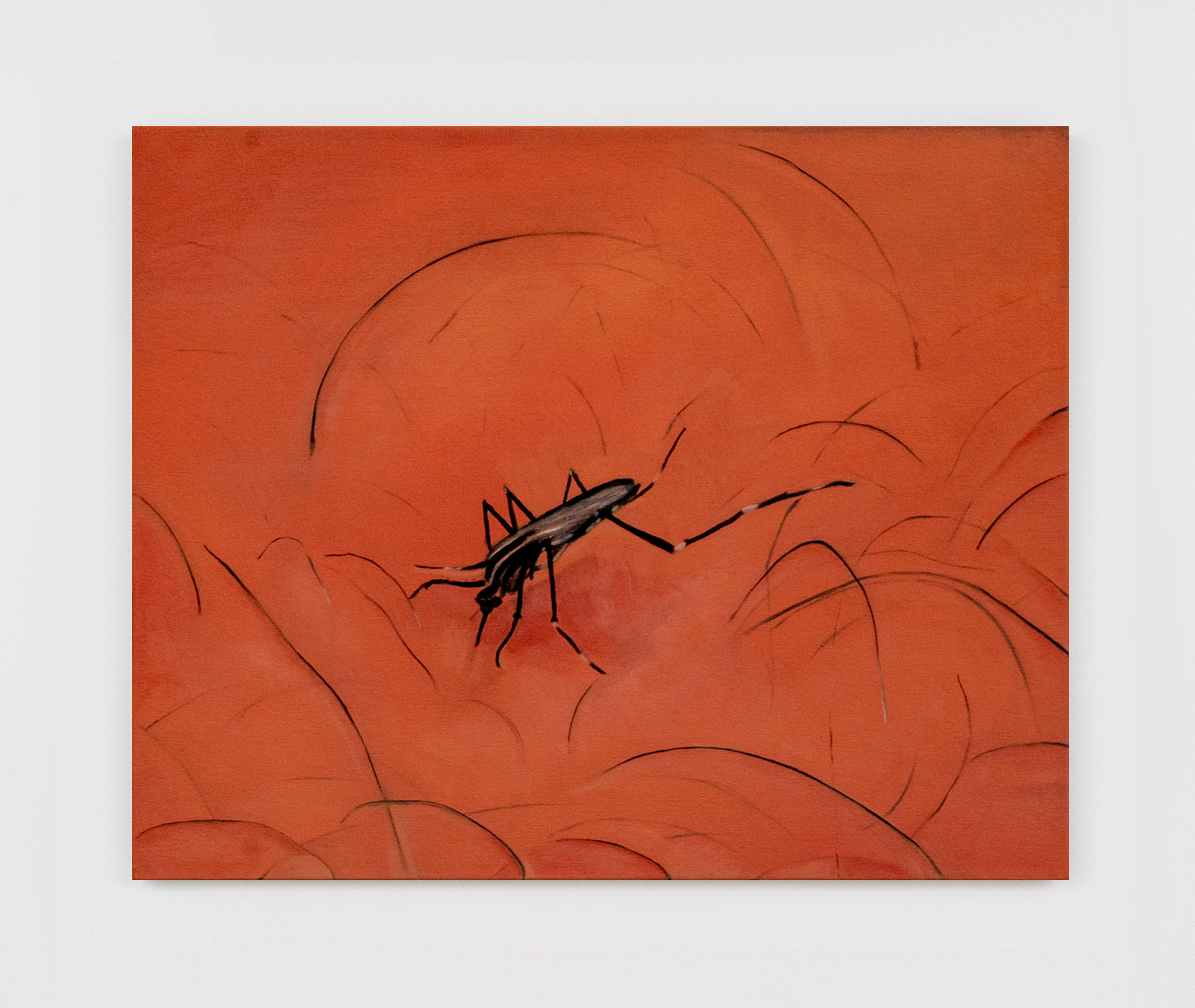 Matt Keegan, Hunger, 2024, Oil on canvas, 16 x 20 in.