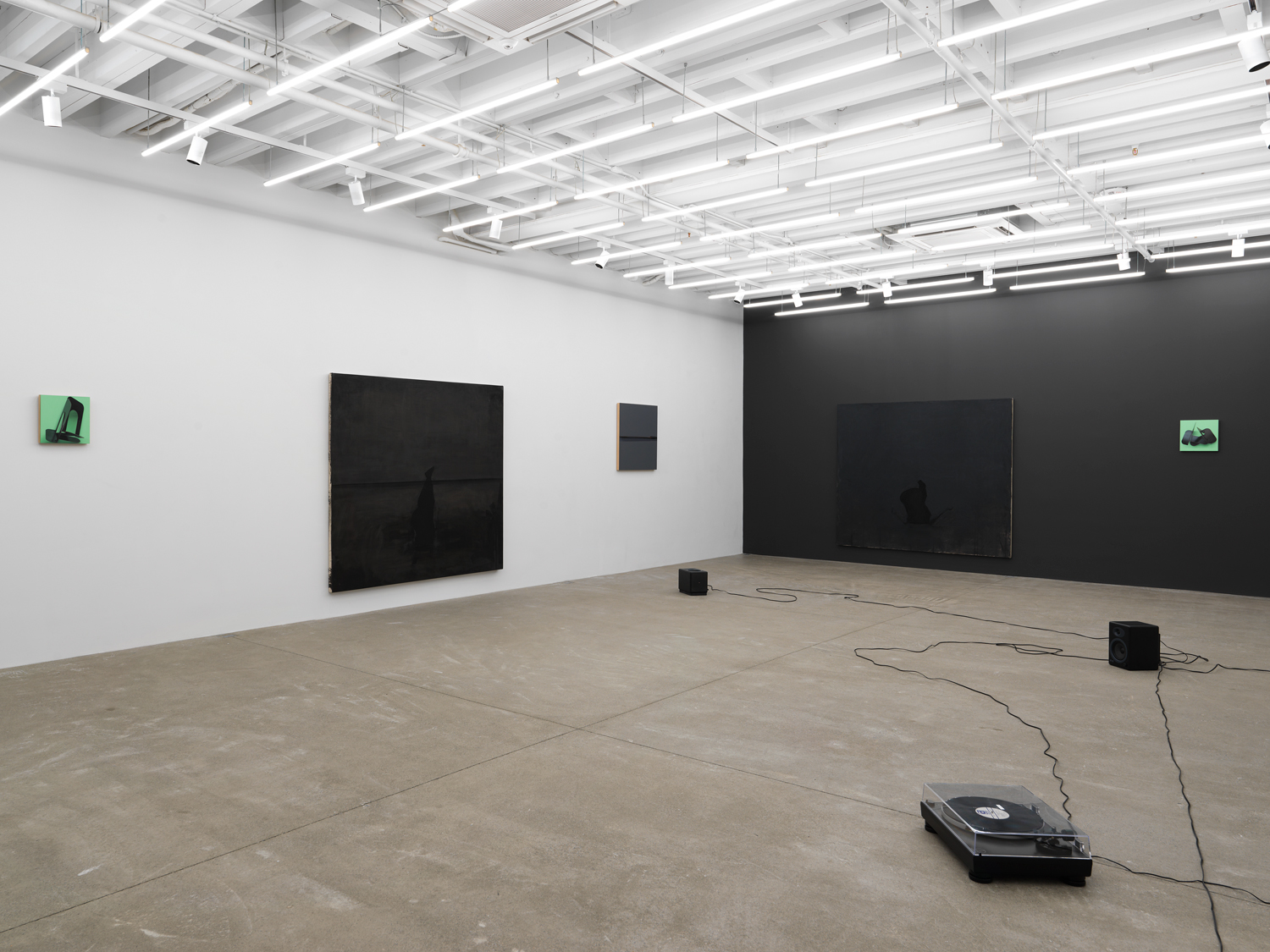 Installation view, Matthew Metzger: Coda, Magenta Plains, New York, NY 2023.