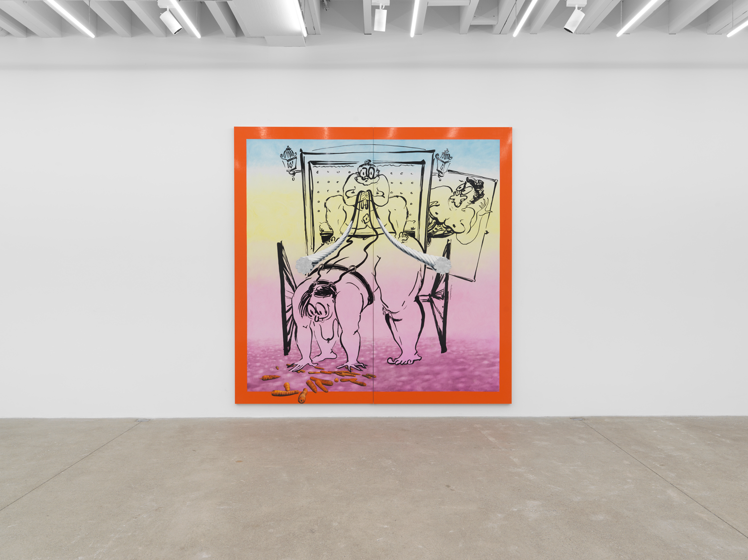 Installation view, Resistance & Reimagination, Magenta Plains, New York, NY, 2025