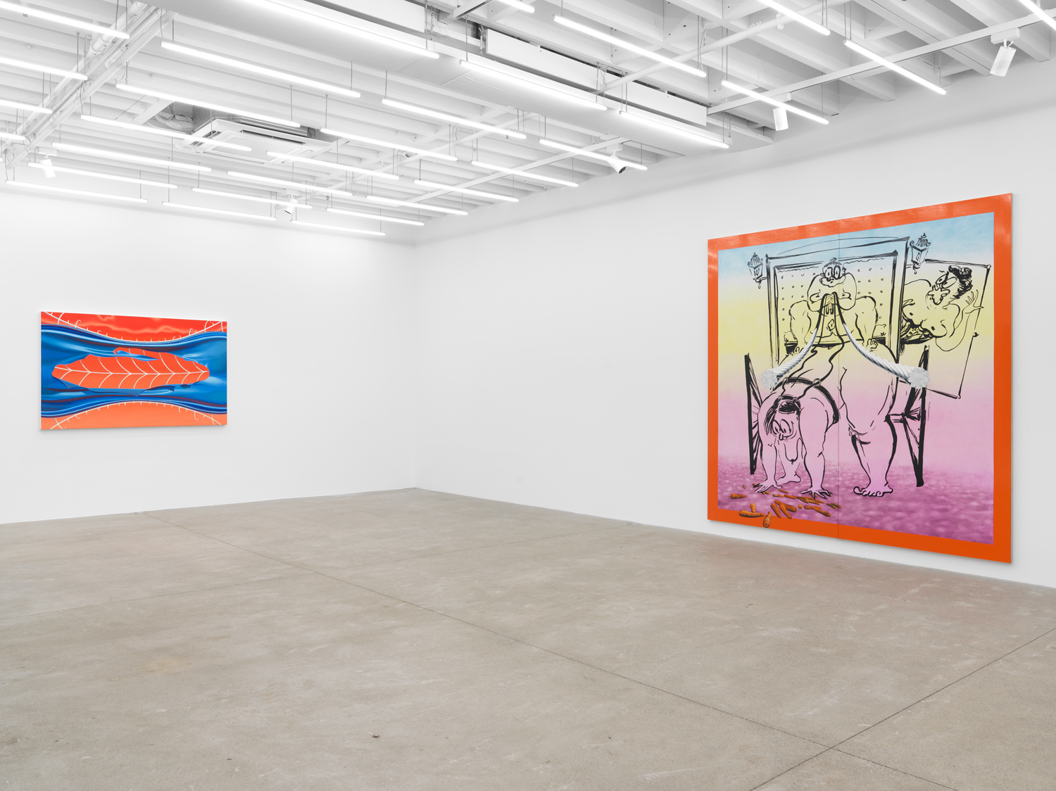 Installation view, Resistance & Reimagination, Magenta Plains, New York, NY, 2025